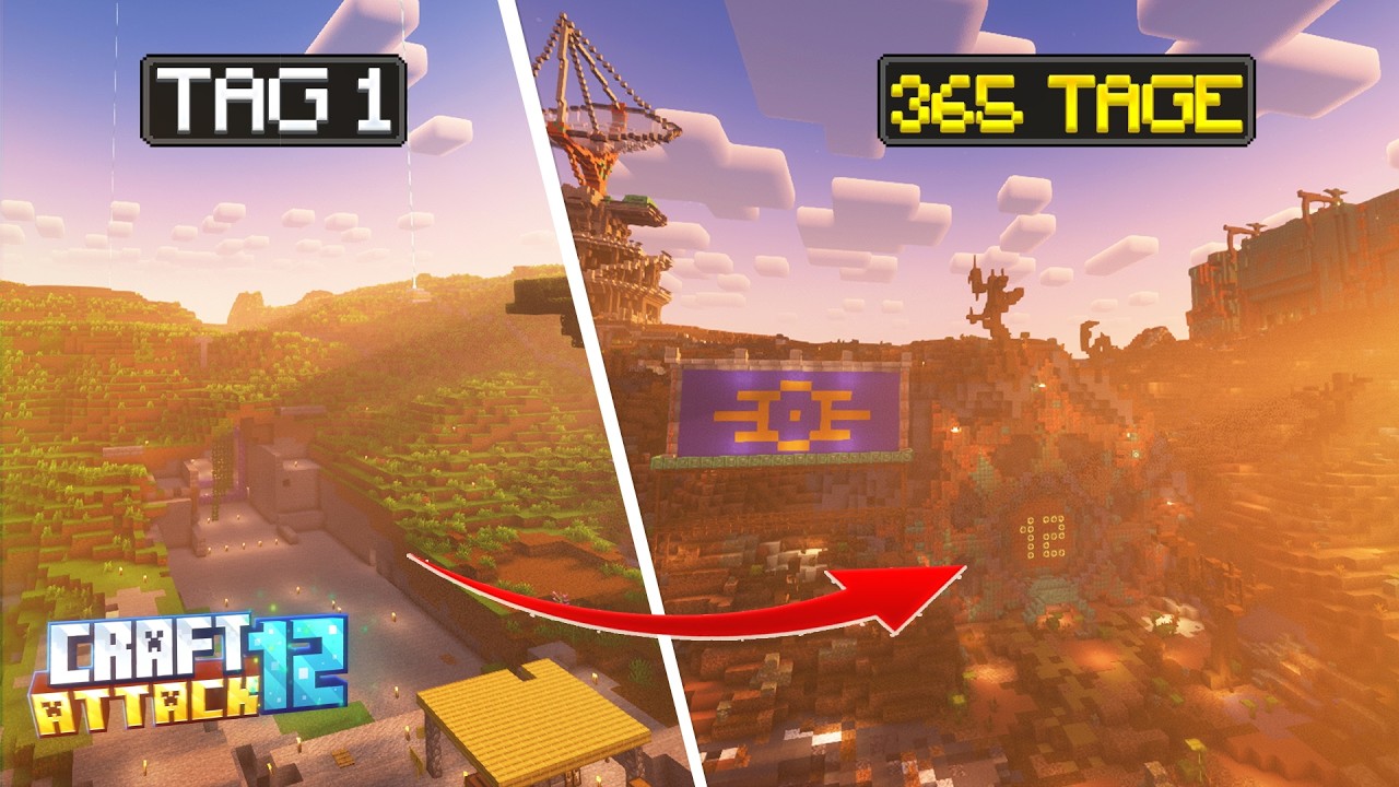 ☢️ DAS haben WIR in Craft Attack 12 gebaut! ☢️ Vault Tour ☢️
