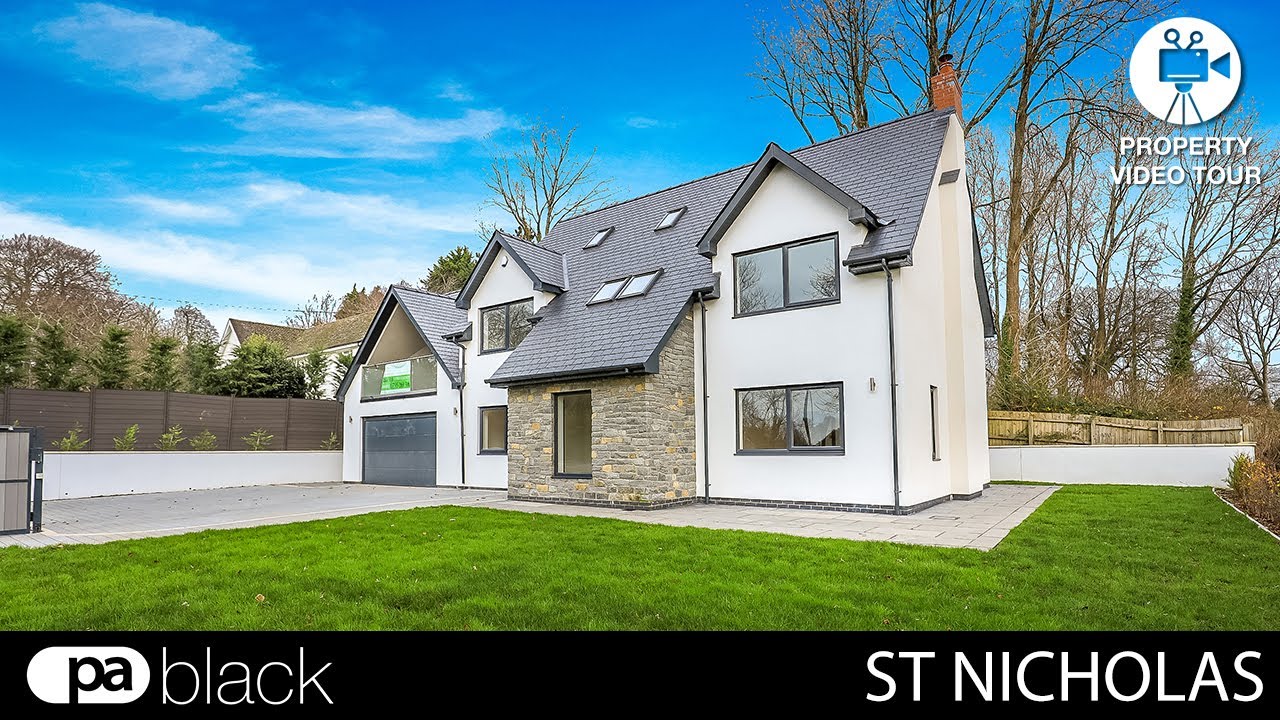 Property video tour virtual viewing of a 5 bedroom property located in St nicholas.