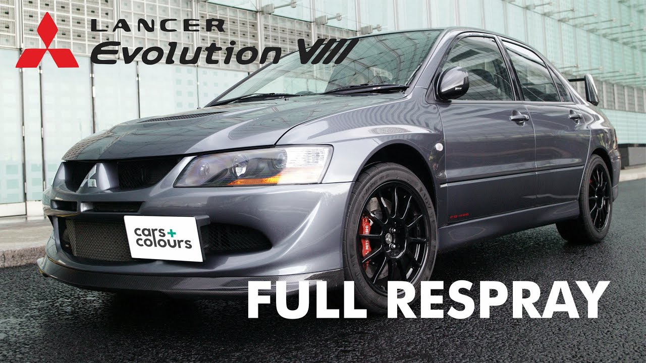 Mitsubishi Lancer EVO VIII FQ-400 - Full Respray by Cars & Colours Leicester