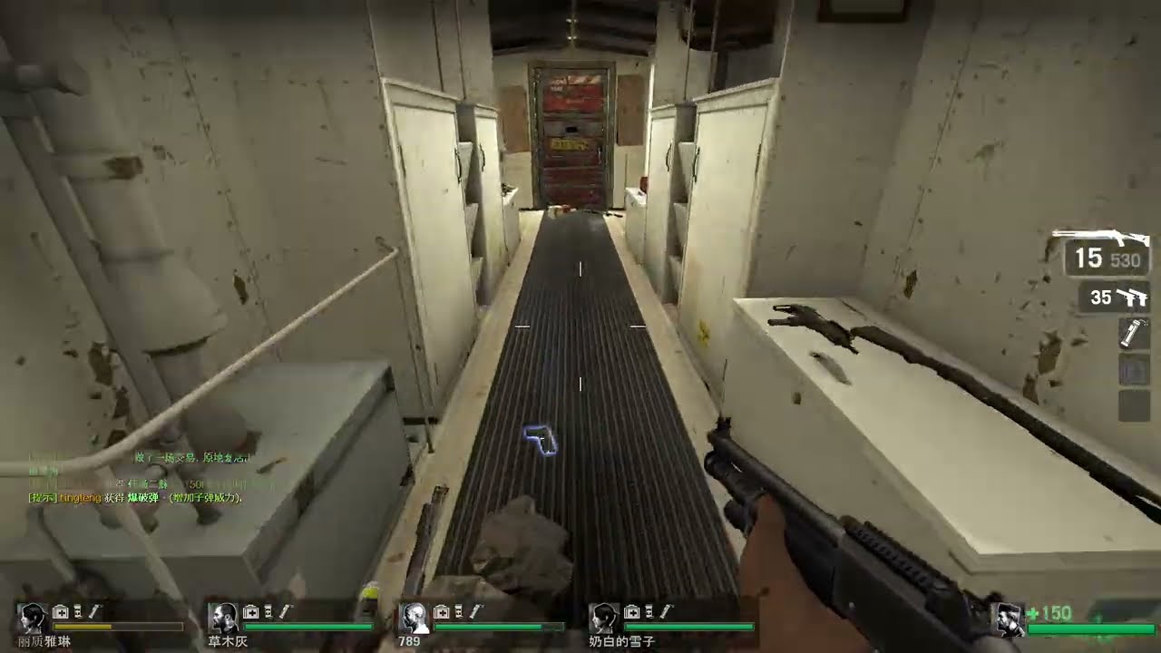 Left 4 Dead 1 Gameplay Multiplayer Campaign Death Toll Chapter The Church