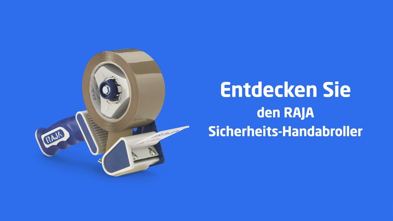Sicherheitsabroller für Klebebänder | RAJAPACK