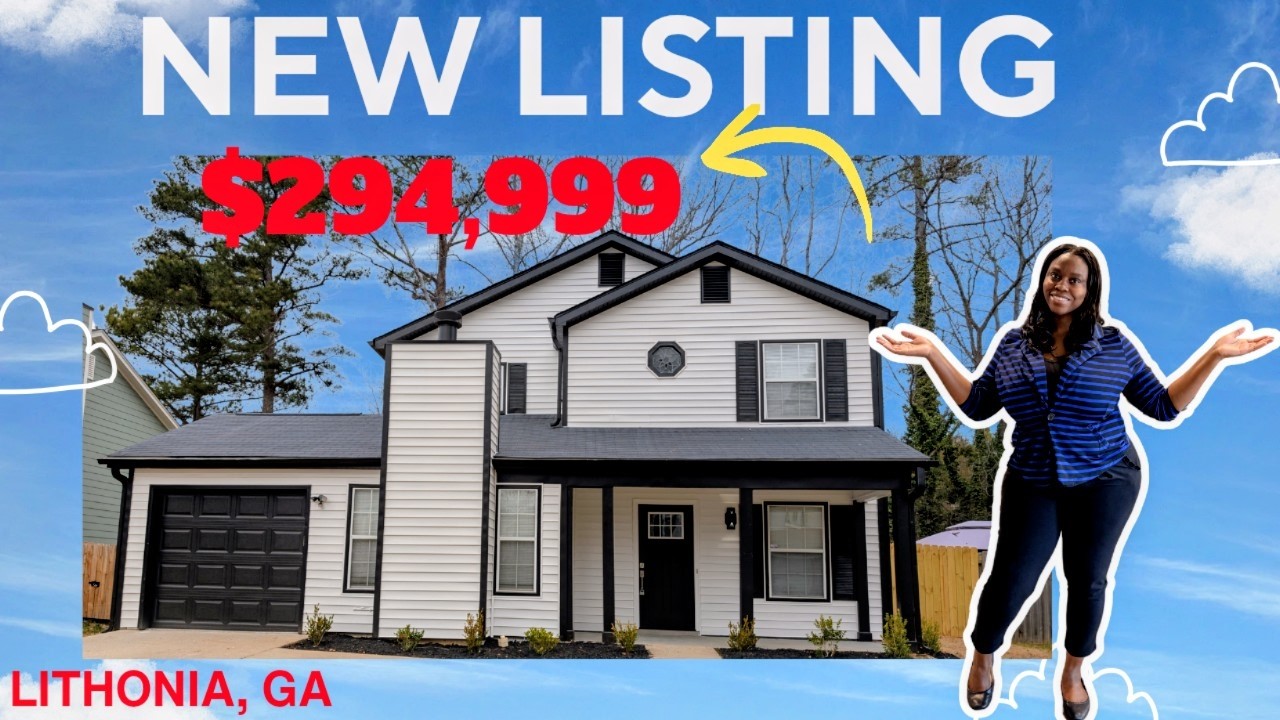 NEWLY LISTED HOME FOR SALE IN LITHONIA,GA! NEWLY RENOVATED HOME TOUR #gahomes #garealestate