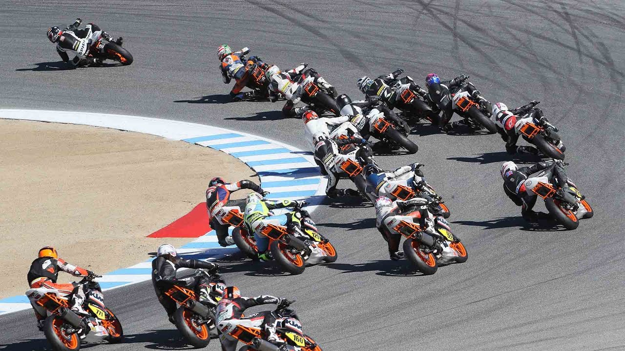 KTM RC Cup Race at Honda Superbike Showdown of California 2016