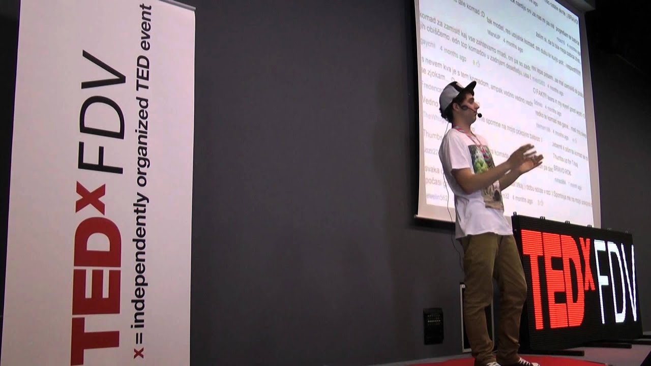 Delati s srcem: Luka Stanovnik at TEDxFDV