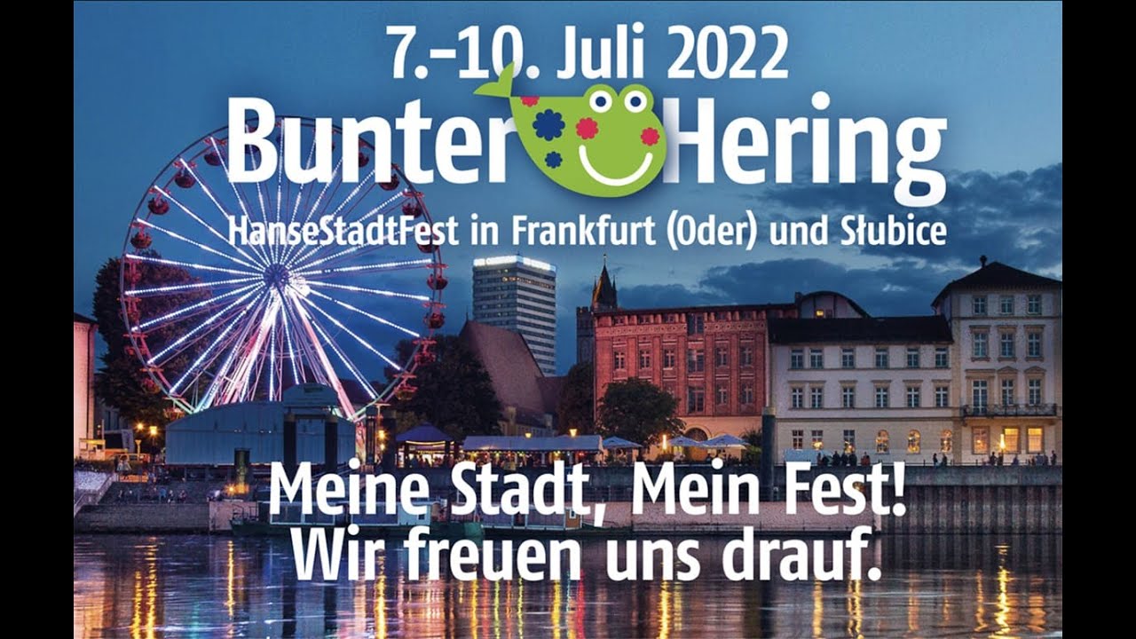 Stadtfest Bunter Hering 2022 in Frankfurt Oder