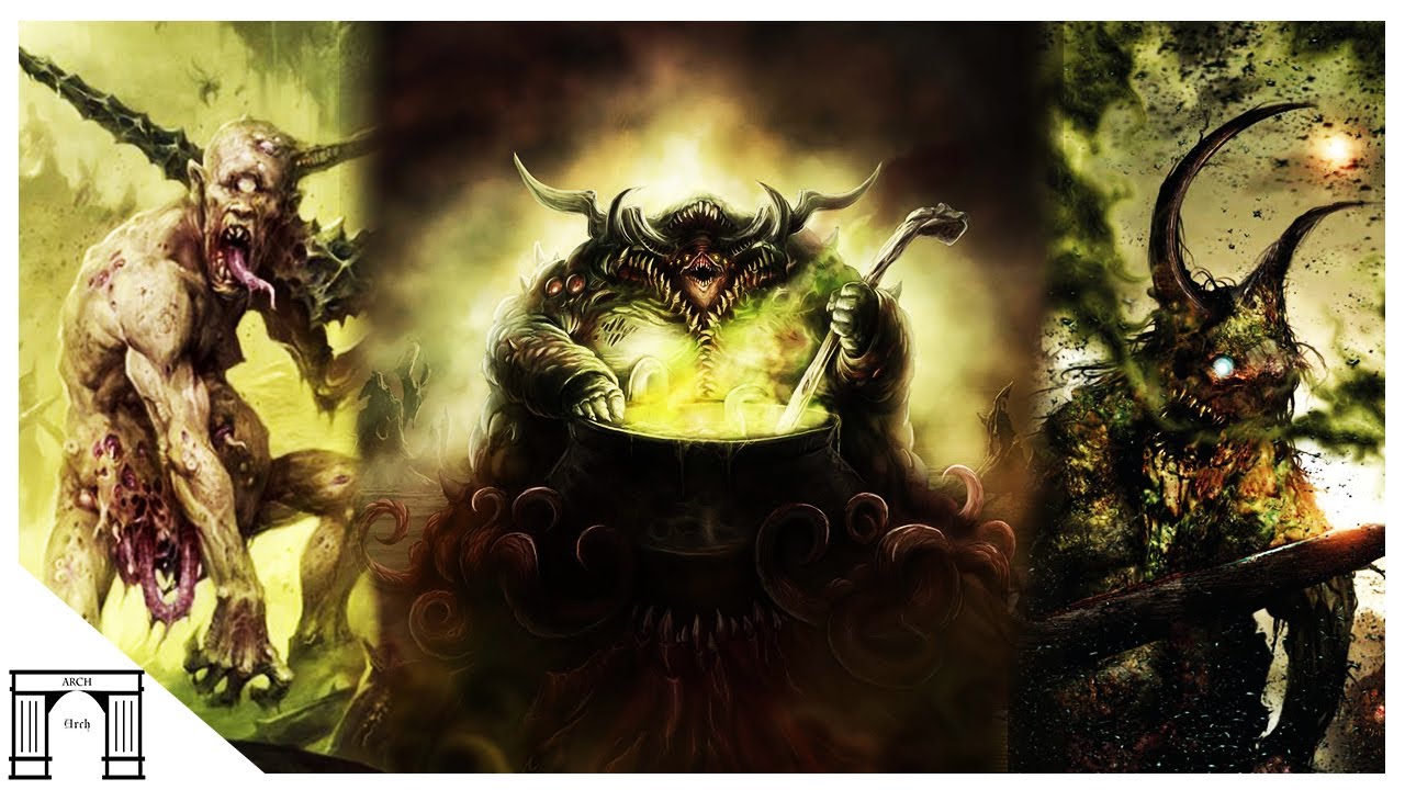 Nurgle's Rot! Grandfather Nurgle's Greatest Concoction! A Plague of The MIND! Warhammer 40k Lore