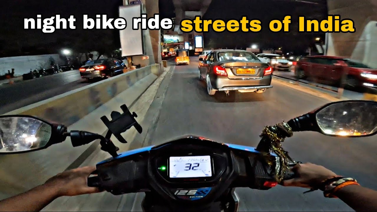 Short night ride on my tvs ntorq || streets of India || tvs ntorq || enjoy the ridee
