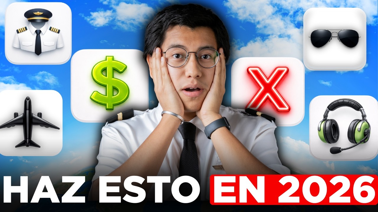 5 Cosas que Debes Hacer si Quieres Ser Piloto en el 2026
