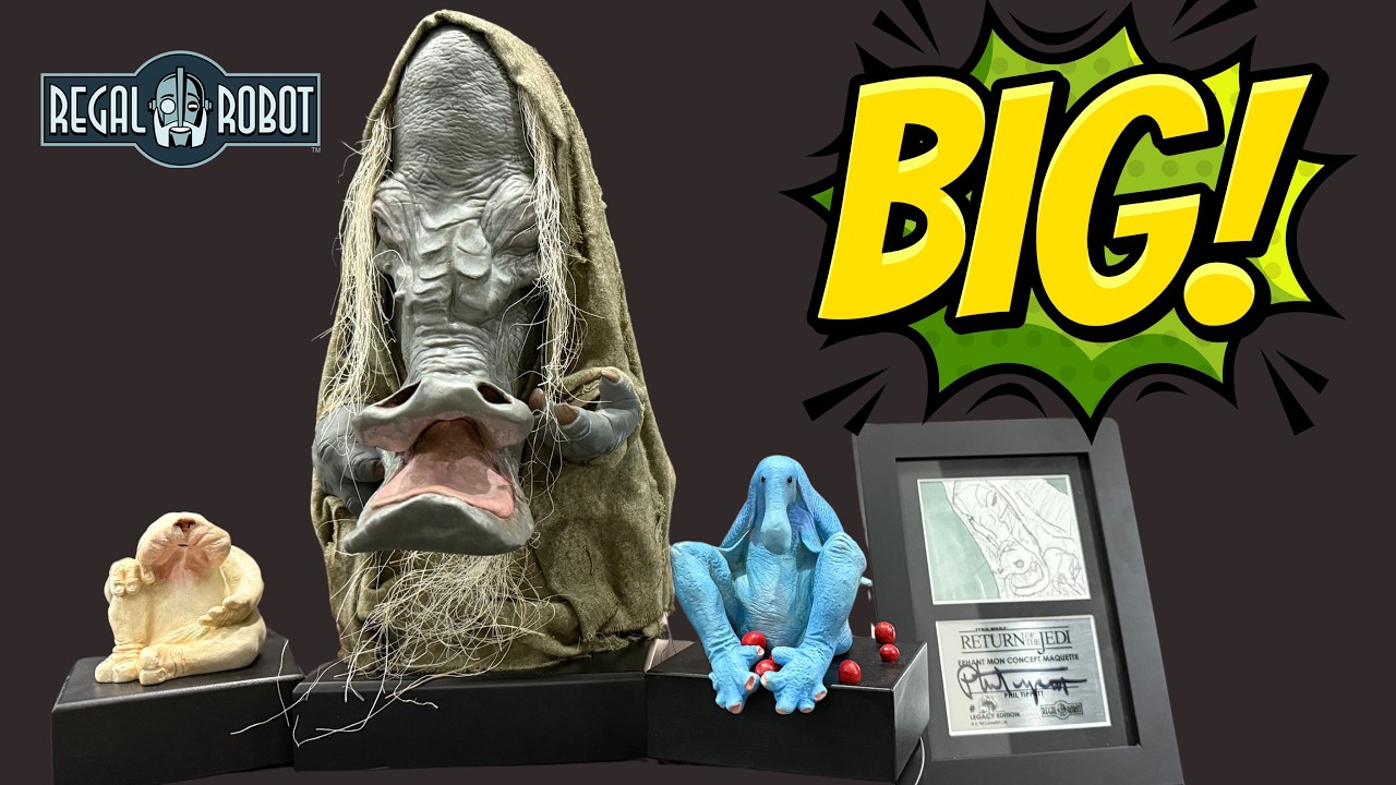Is this the biggest one yet?! An early look at Ephant Mon Concept Maquette by Regal Robot