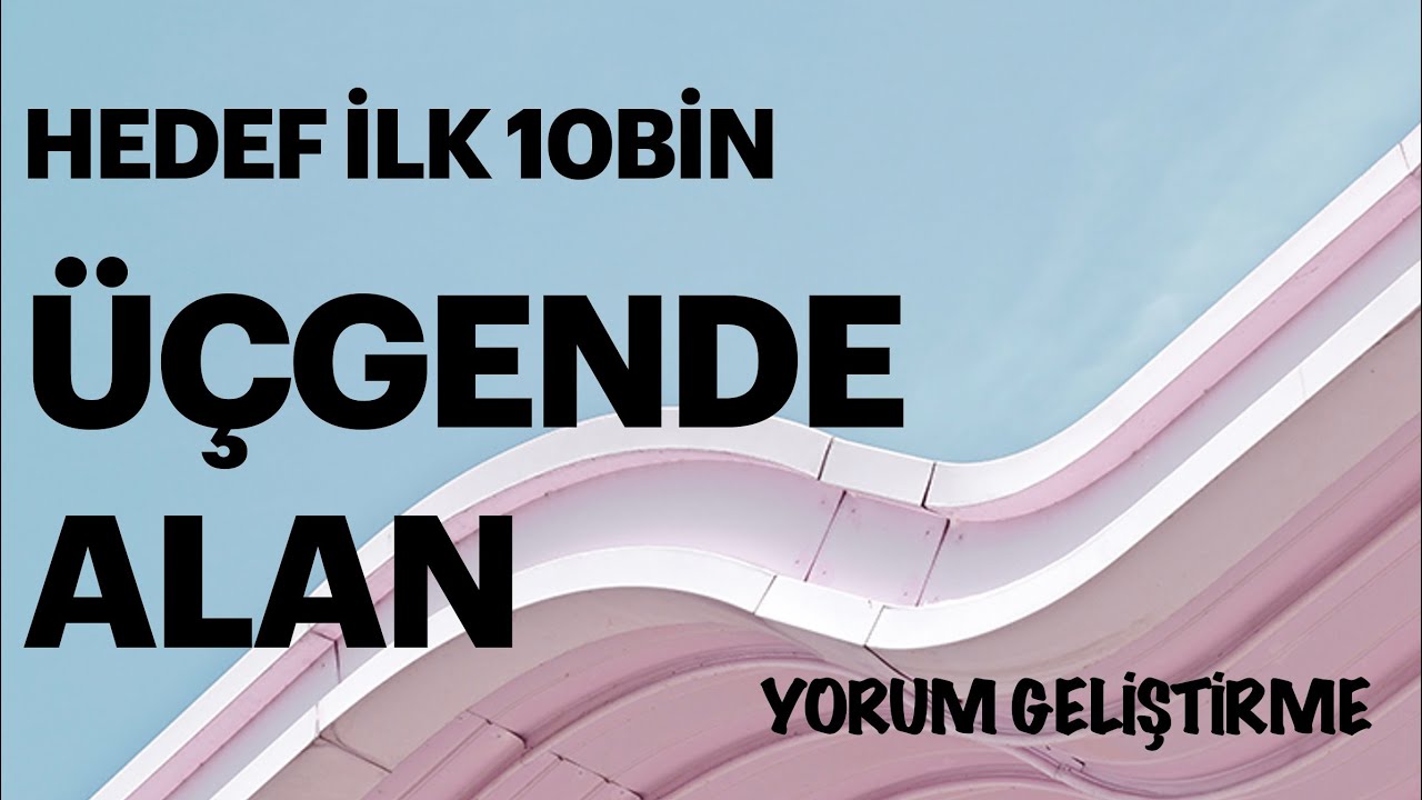 ÜÇGENDE ALAN ORTA VE ZOR SORULAR (HEDEF İLK 10 BİN)