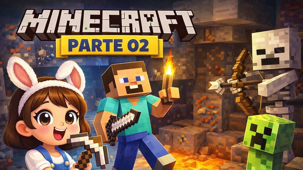 🧱 Quiz sobre Minecraft - Parte 02 🎮 Teste seus conhecimentos no mundo dos blocos!