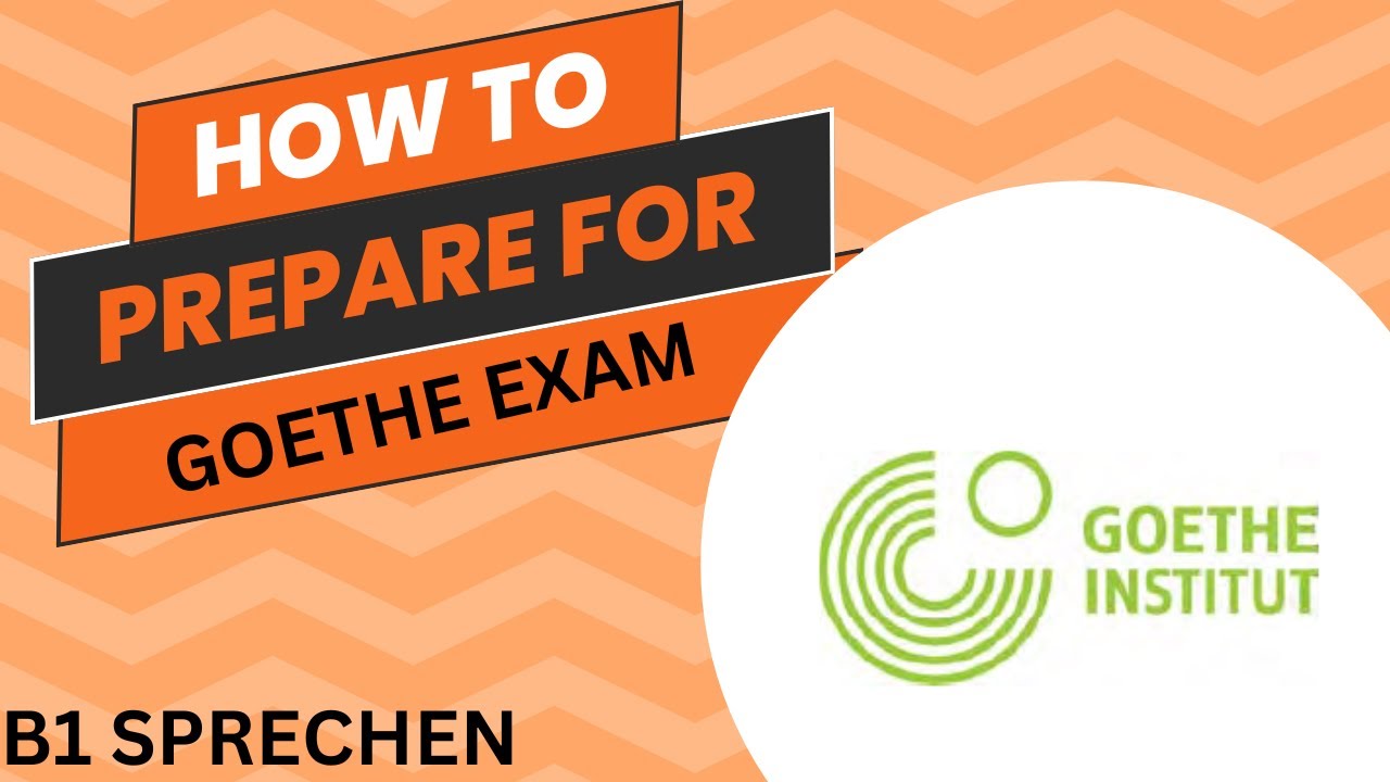 How to prepare for Sprechen B1Goethe exam #goethezertifikat