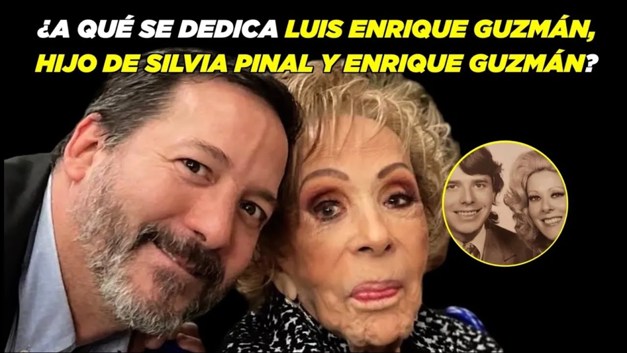 &iquest;A qu&eacute; se dedica Luis Enrique Guzm&aacute;n, hijo de Silvia Pinal y Enrique Guzm&aacute;n?