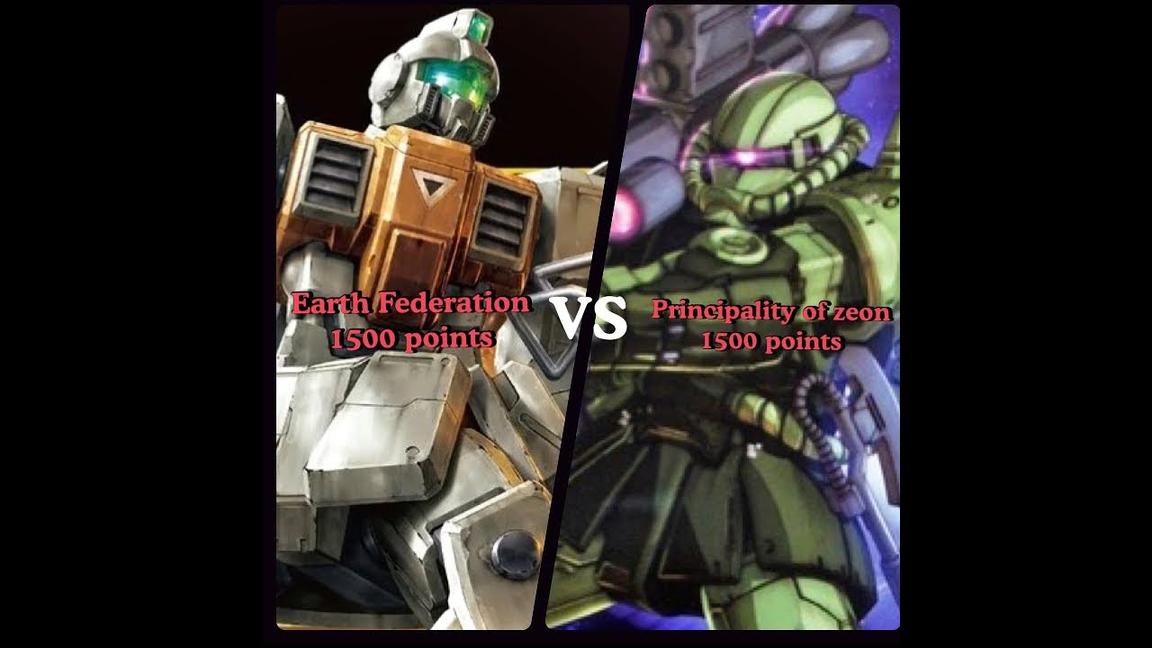 Mobile Suit Skirmish 1500 Points