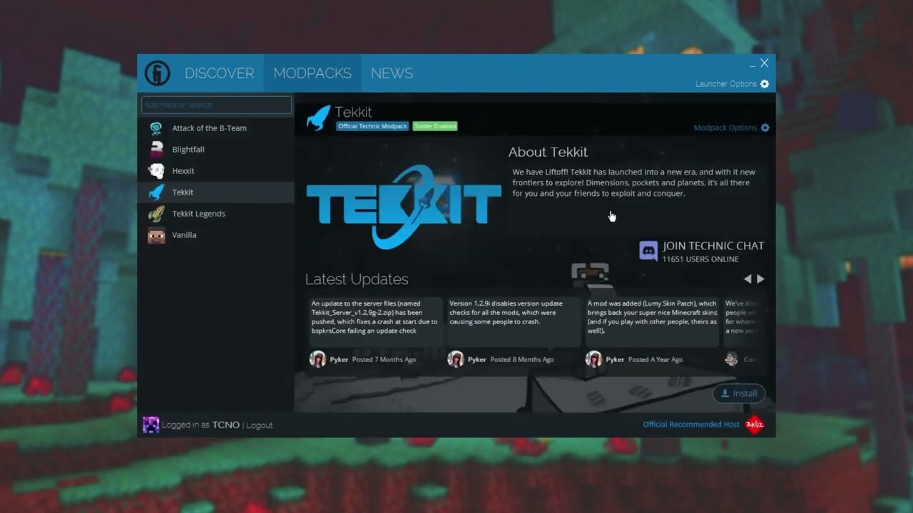 How to Download Technic Launcher