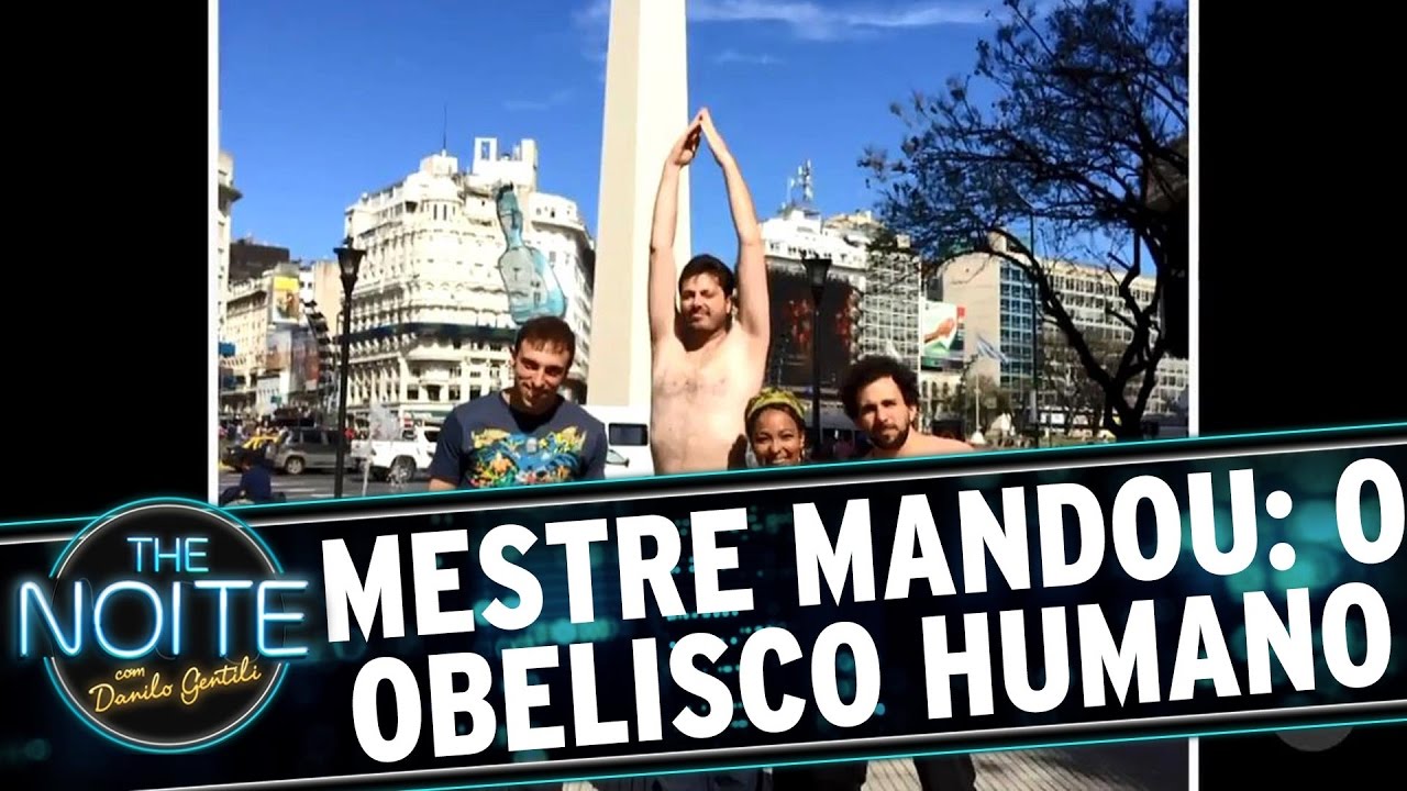Mestre Mandou: O Obelisco Humano | The Noite (23/11/16)