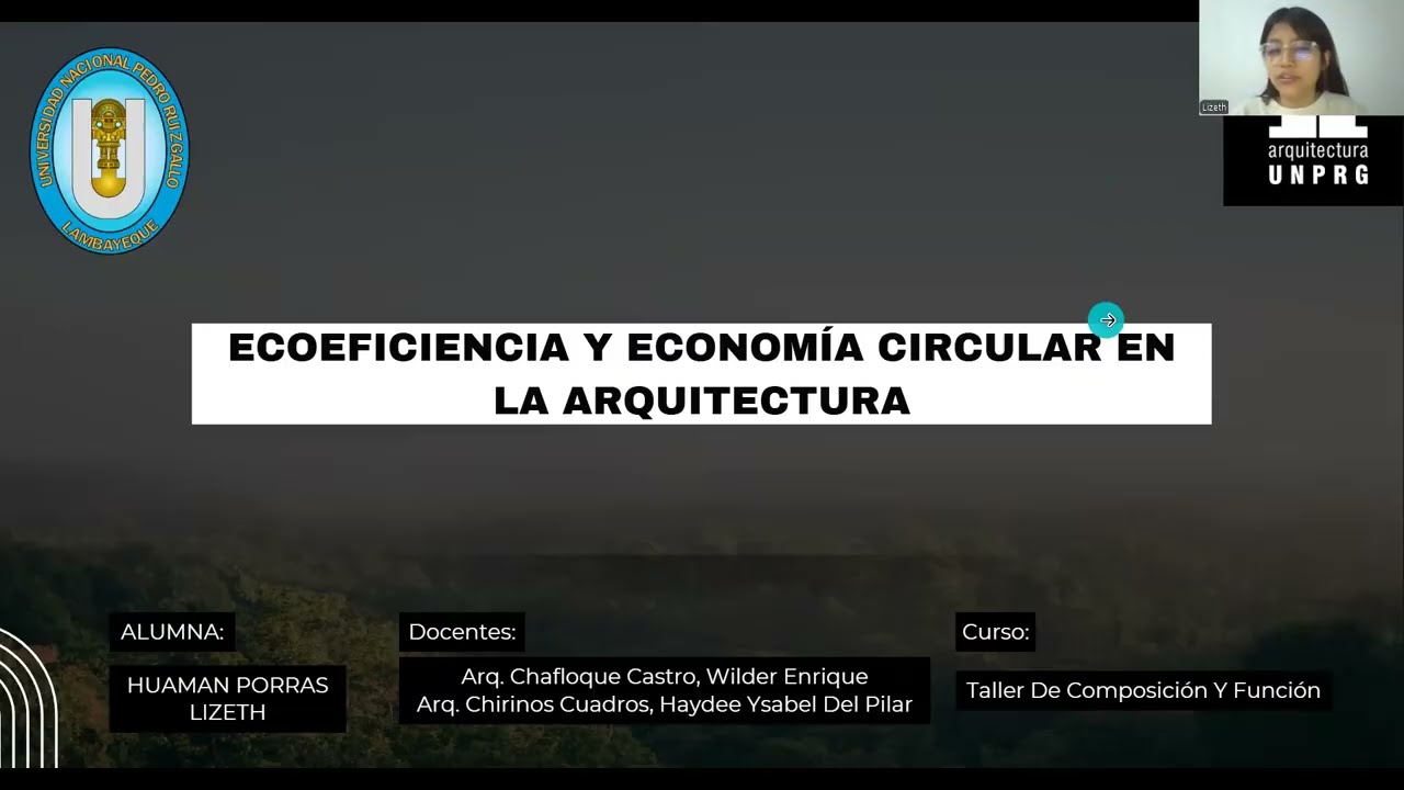 ECOEFICIENCIA Y ECONOMÍA CIRCULAR EN LA ARQUITECTURA