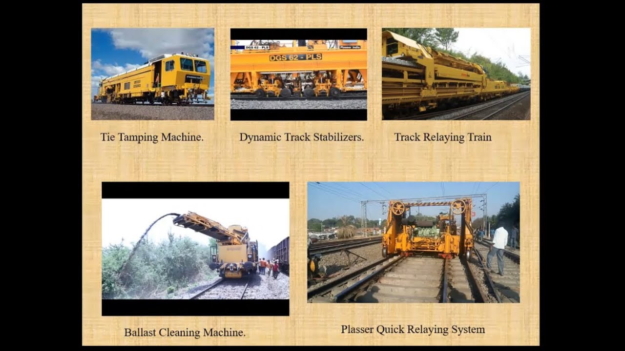 TRACK MACHINE  TTM TMM WORKING PART I