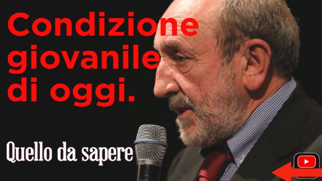 La condizione giovanile di oggi: Quello che devi sapere | da Umberto Galimberti