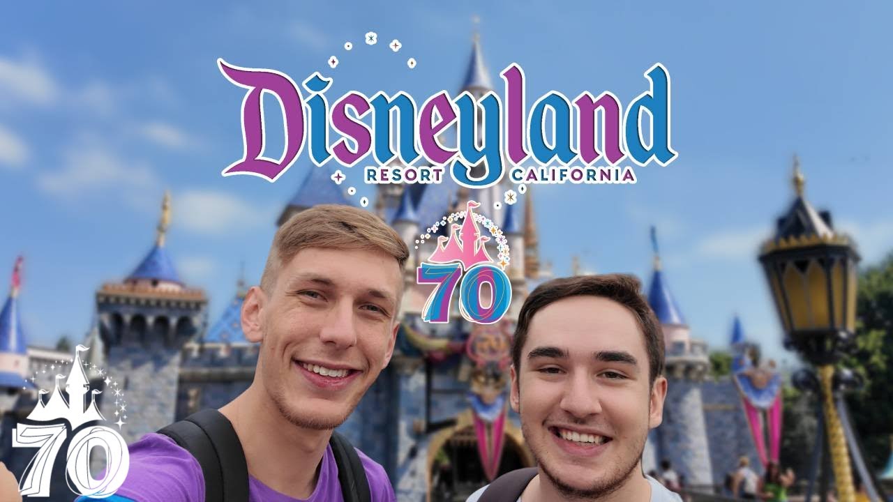 DISNEYLAND CALIFORNIE  - VLOG 1ER JOUR DÉCOUVERTE DU TOUT PREMIER PARC DISNEY SPECIAL 70 ANS