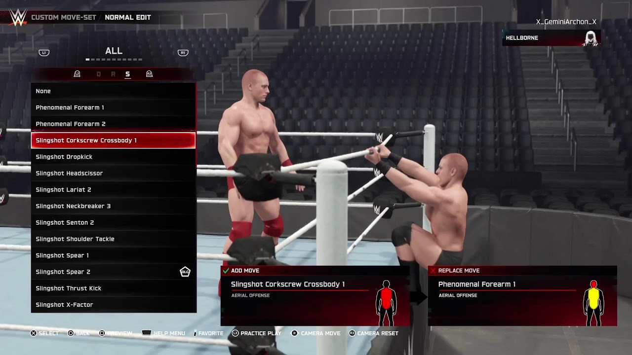 A hellish wrestler approaches
