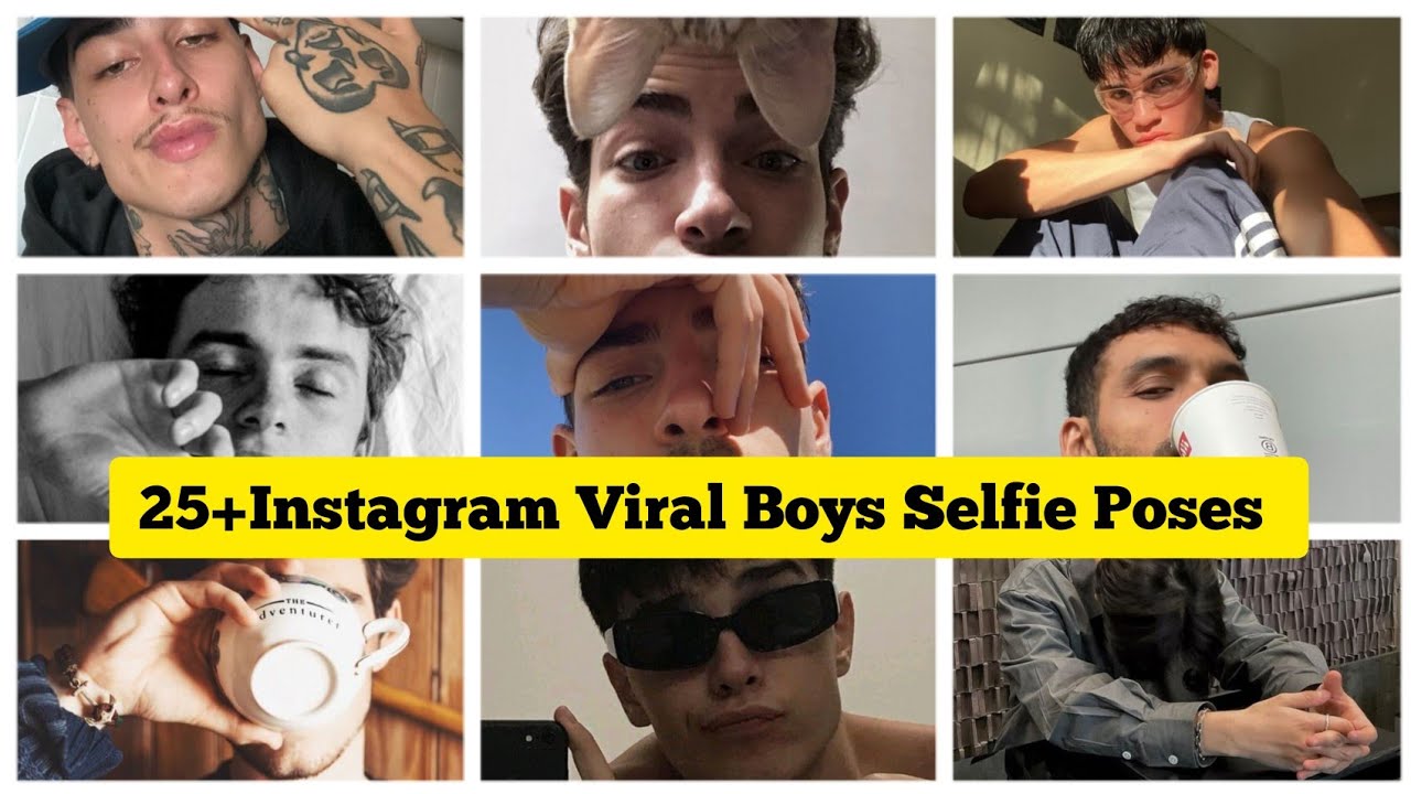 25+ Boys Selfie Pose Ideas 2025 😍📱 | Attitude & Stylish DP Poses for Instagram 