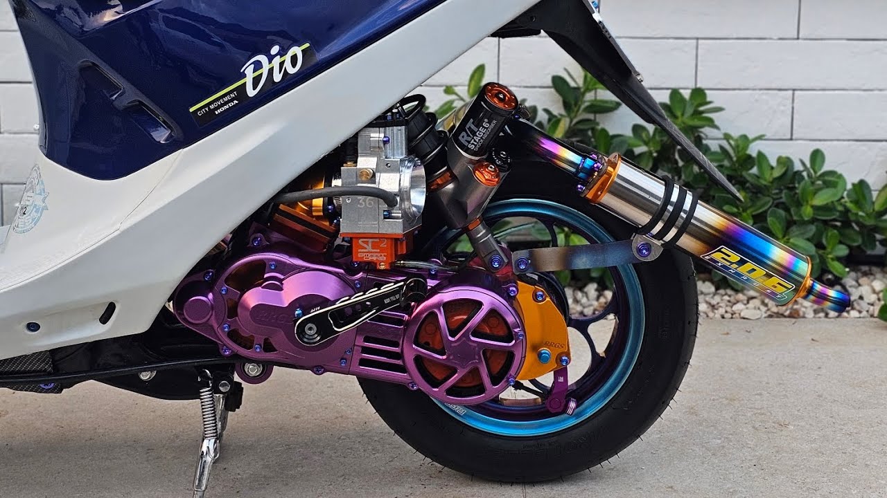 HONDA DIO 142CC FULL TITANIUN Y MOTOR CNC