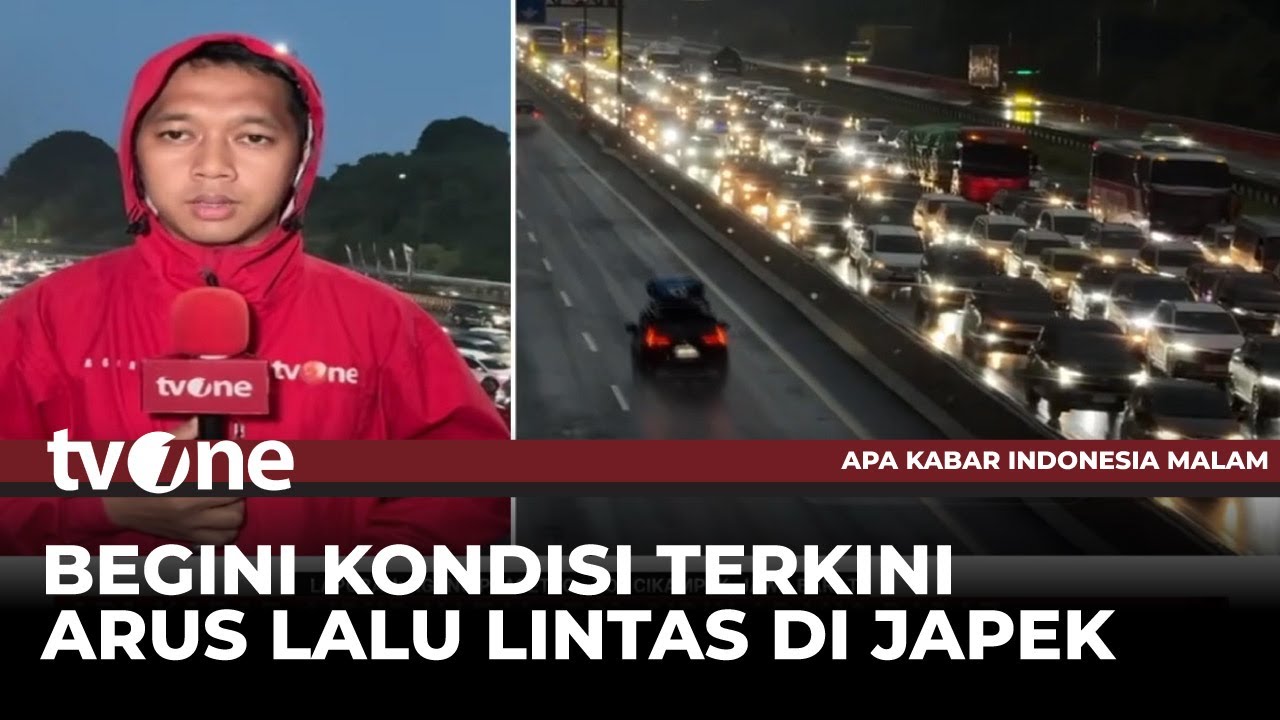 Kendaraan Arus Balik Natal di Tol Cikampek Padat | AKIM tvOne