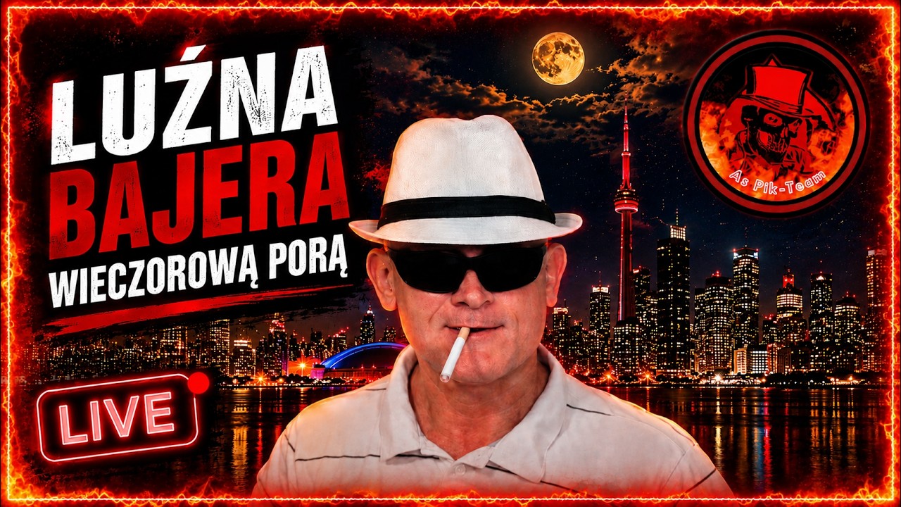 Luźna Bajera Wieczorową Porą 2&spades;️ #aspik #7sekund #Live #luźnabajera