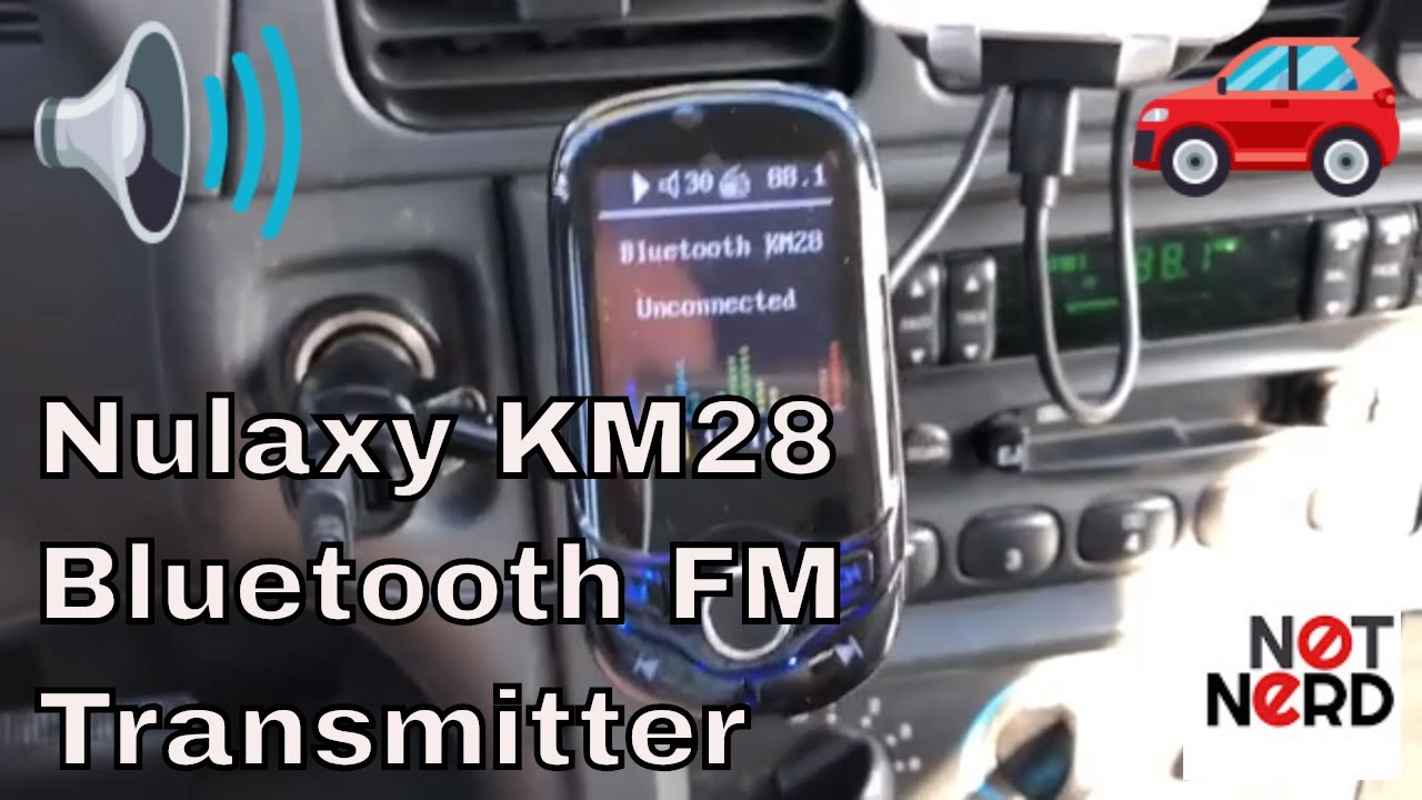 Обзор Bluetooth FM-передатчика KM28 от Nulaxy