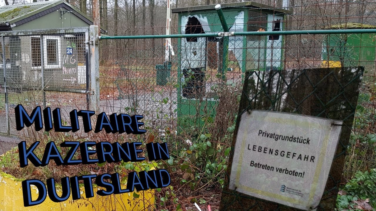 Verlaten militaire kazerne in Duitsland/An abandoned military base somewhere in Germany!