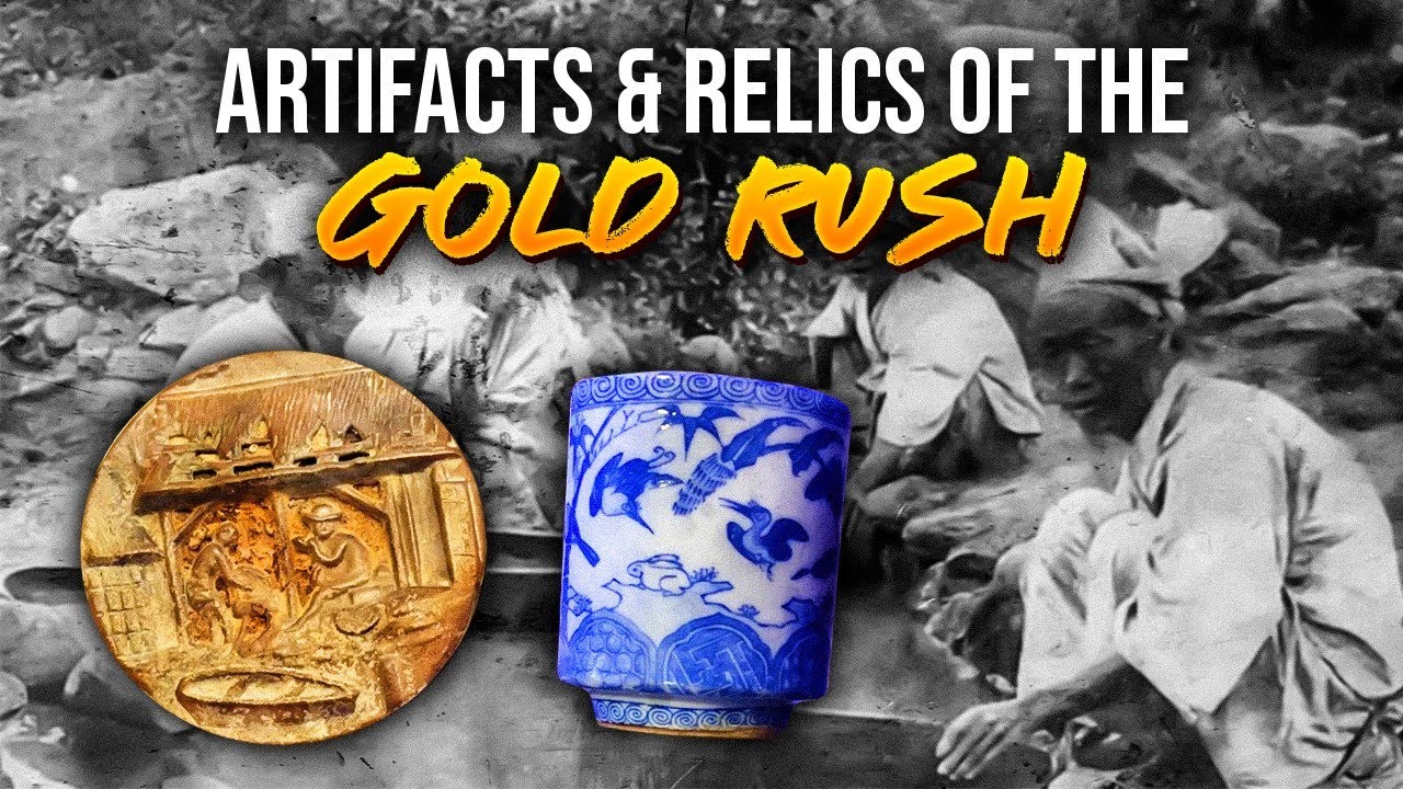 RARE Chinese Artifacts from the 1850's California Gold Rush