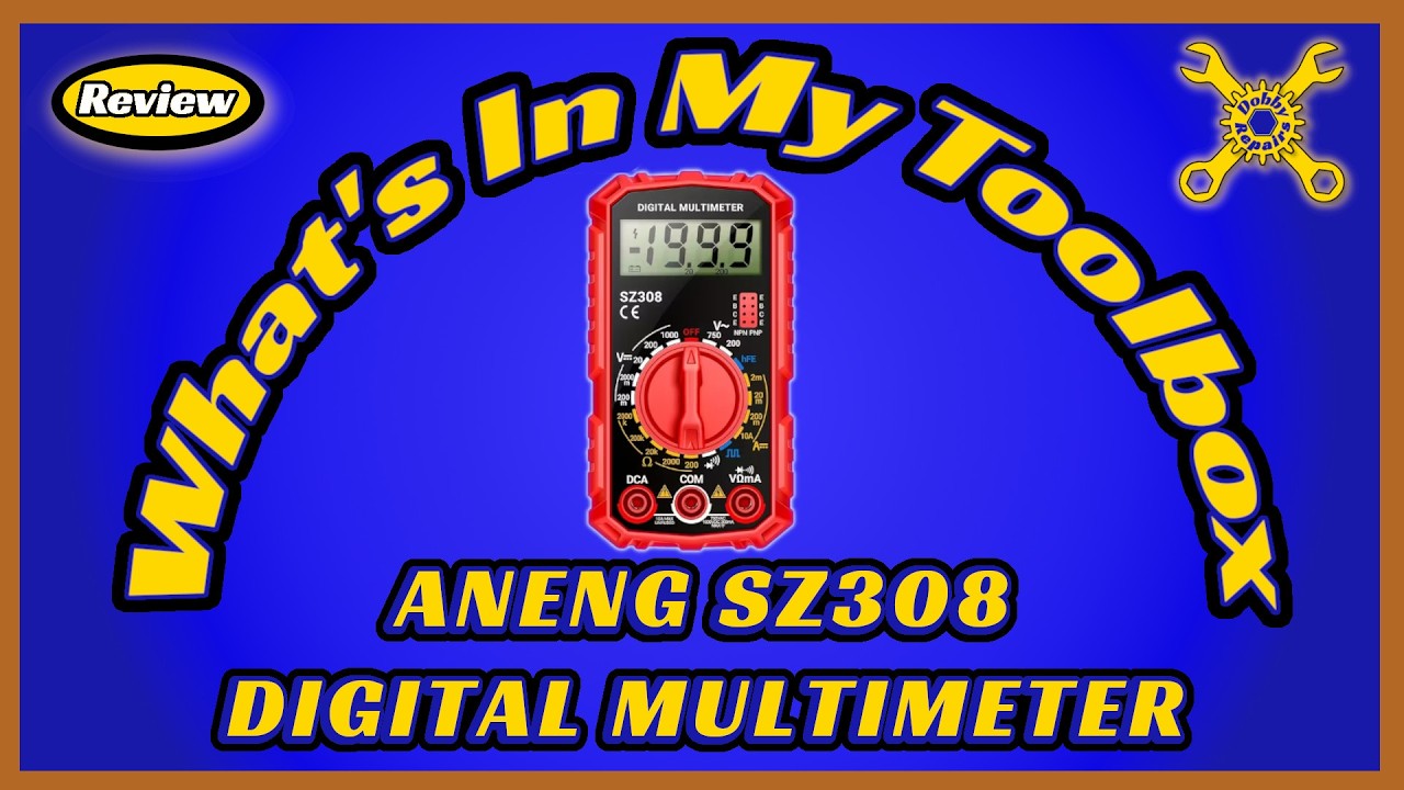 This Budget Multimeter Lives in My Toolbox – Aneng SZ308 Review