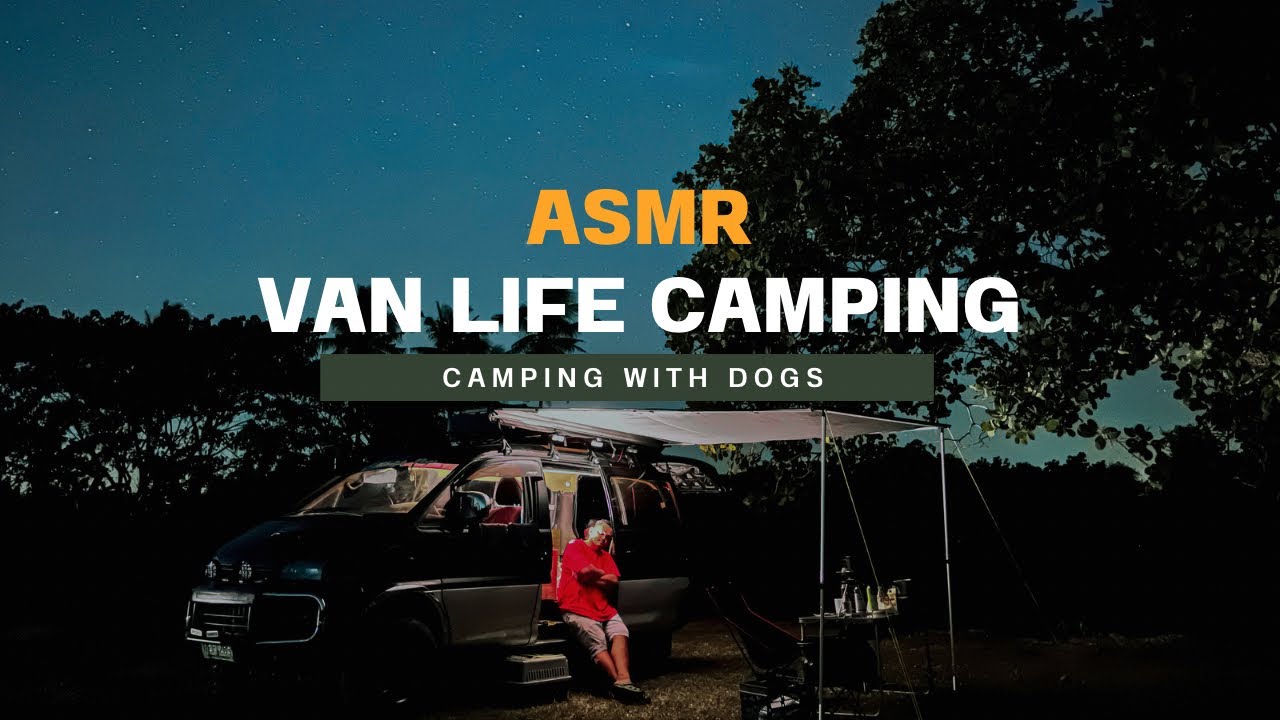 SOLO VAN LIFE CAMPING IN THE PHILIPPINES l CAMPER DOGS l ASMR l VAN LIFE.EP5