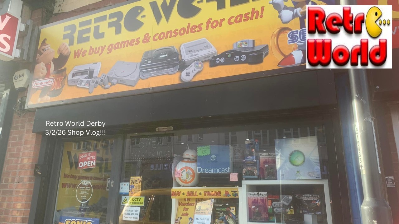 Retro World Derby Shop Vlog 3/2/26
