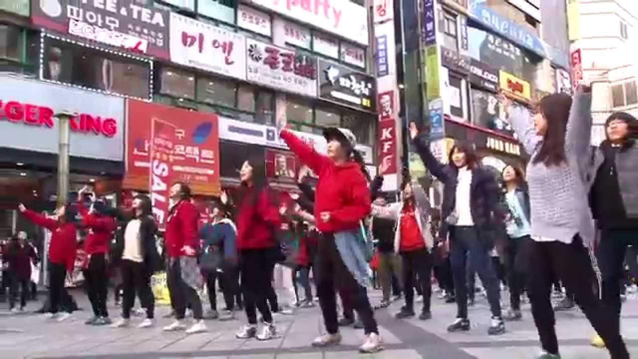 서현역 플래쉬몹 - 기쁨의 교회 중고등부