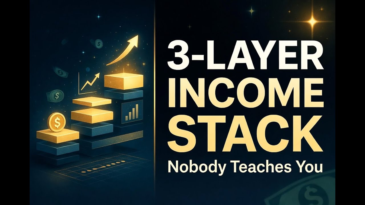 Why You'll Never Get Rich on One Income (The 3 Layer System)