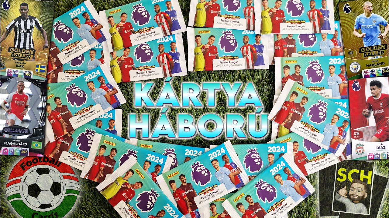 Panini Adrenalyn XL Premier League 2024 | Kártya Háború