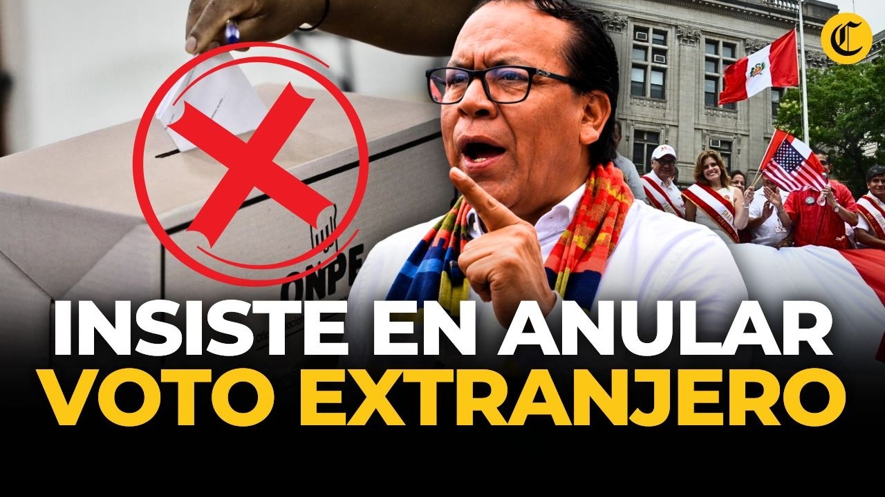 Roberto S&aacute;nchez anuncia que pedir&aacute; anular todos los votos del extranjero | El Comercio