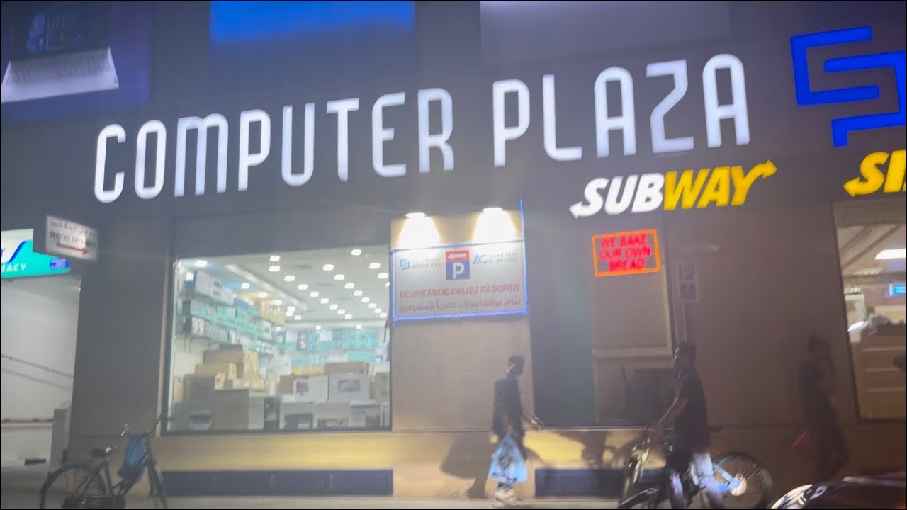 Dubai computer plaza,one of the most popular place to buy gaming computers.