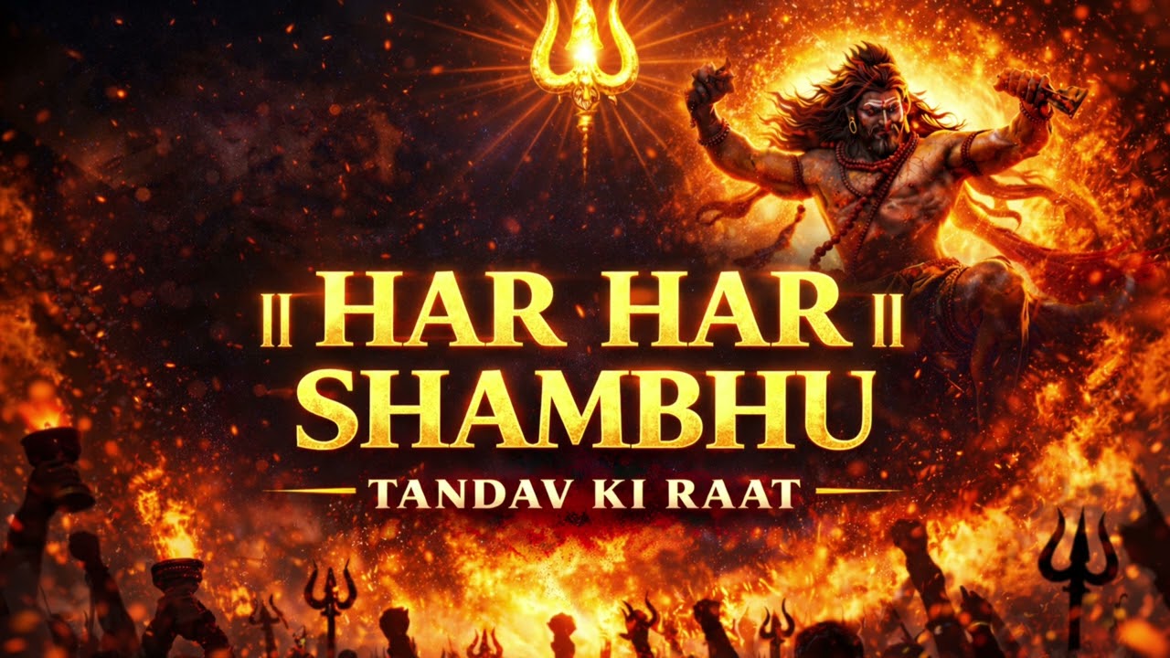 HAR HAR SHAMBHU 🔱 | Tandav Ki Raat | Mahashivratri Special 2026 | Powerful Shiv Bhajan