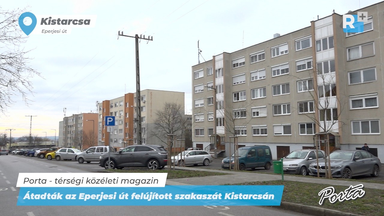250 millió forintos közlekedésfejlesztés Kistarcsán - Átadták az Eperjesi út felújított szakaszát