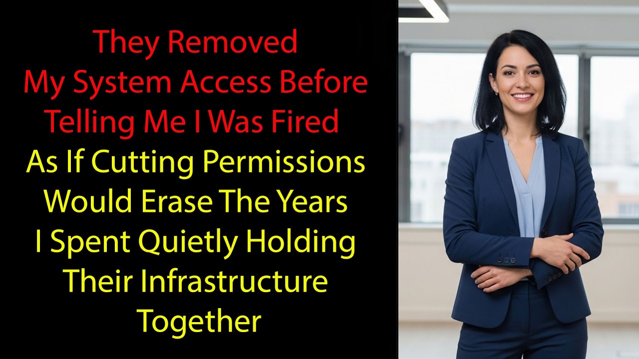 They Removed My System Access Before Telling Me I Was Fired