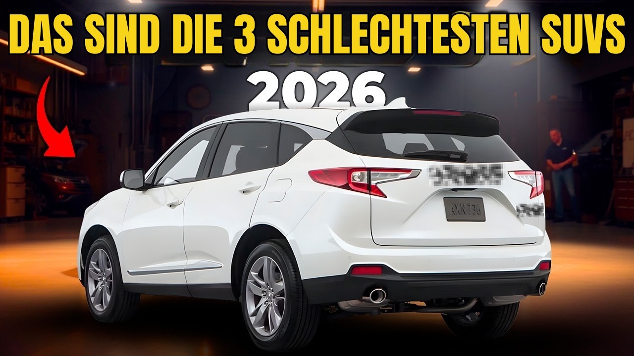 Das sind die drei schlechtesten und vier besten SUVs, die du im Jahr 2026 kaufen solltest