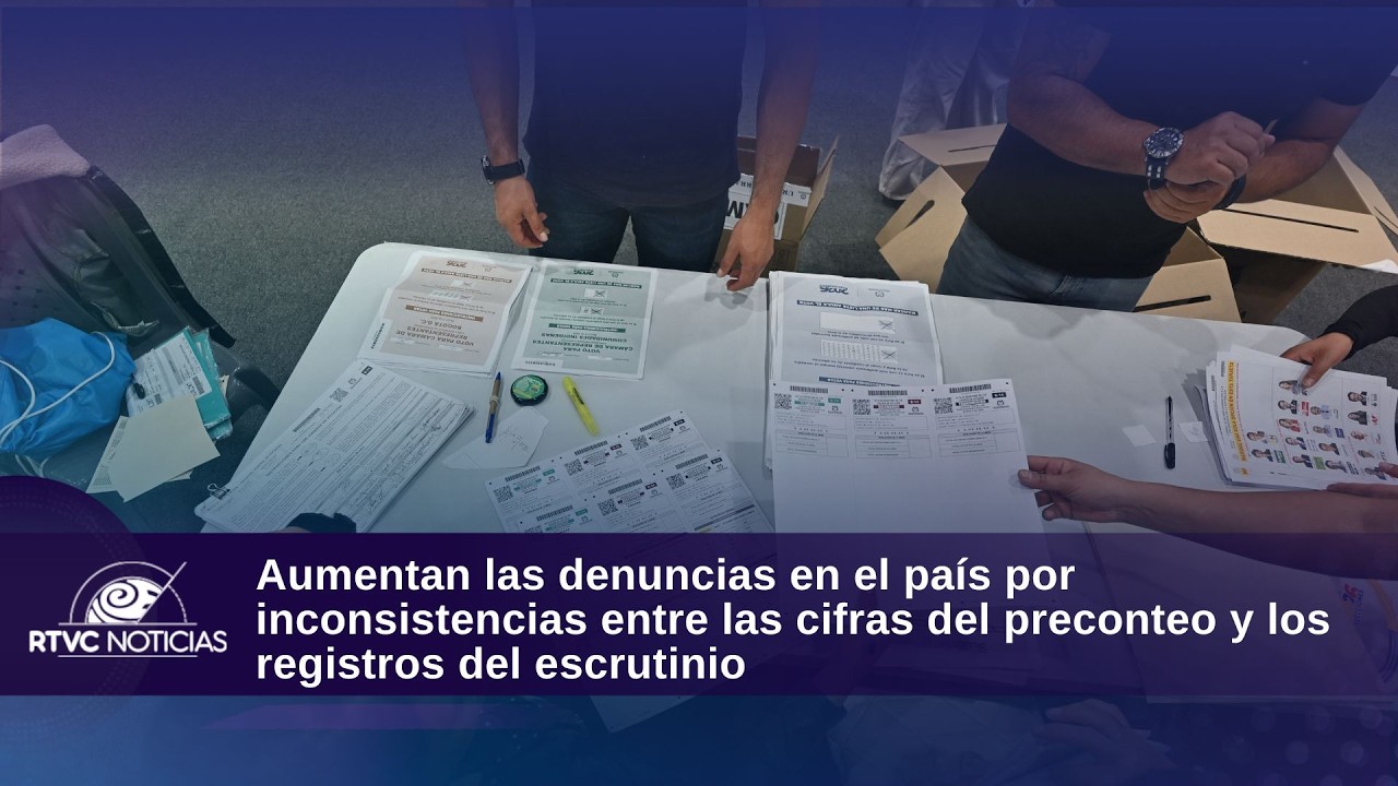 Aumentan las denuncias en el país por inconsistencias entre las cifras del preconteo