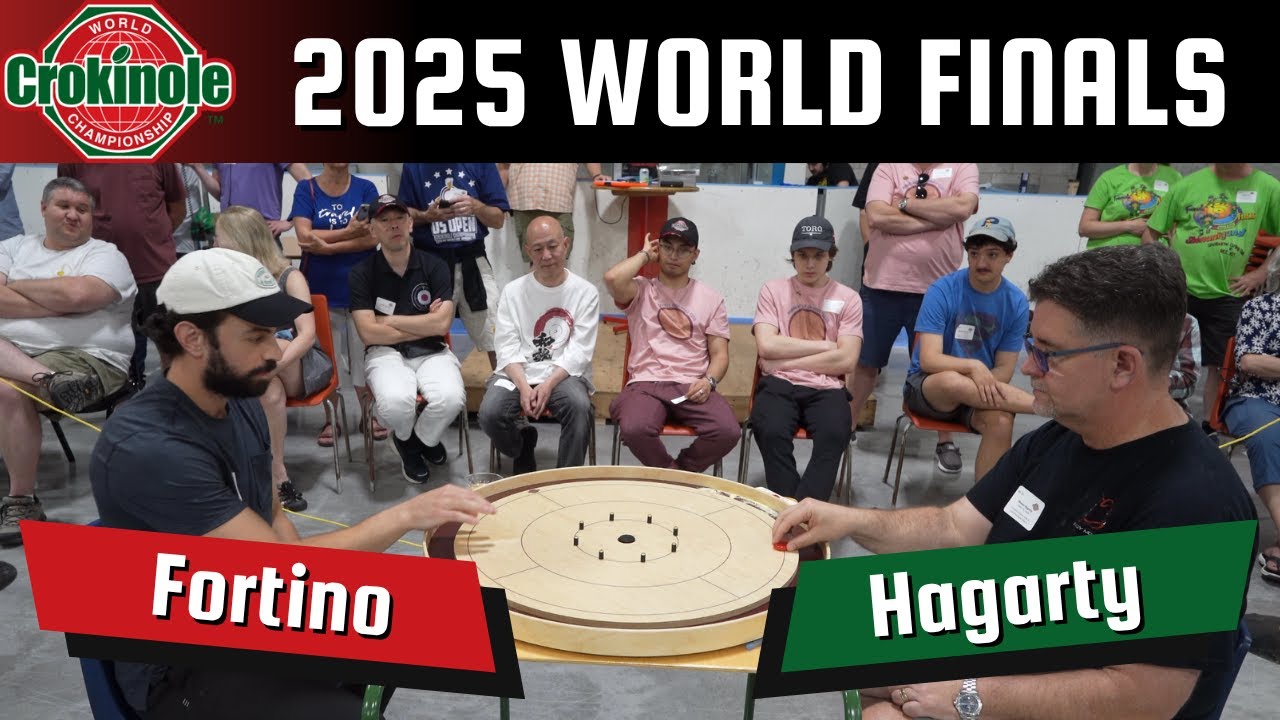 2025 World Crokinole Championship Final Fortino VS Hagarty
