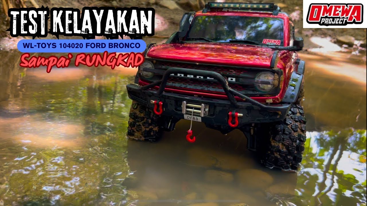 Test WL-Toys FJY 104020 Ford Bronco Технические характеристики производителя.