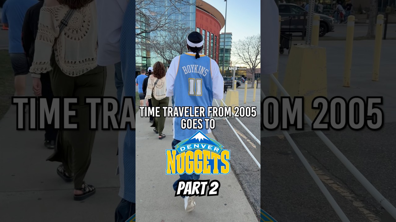 The time traveler goes to Denver nuggets game in 2026