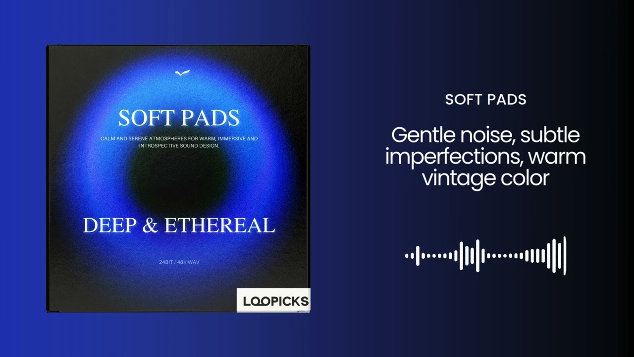 SOFT PADS &ndash; Deep & Ethereal Pad Atmospheres | 50 Royalty-Free WAV Sounds