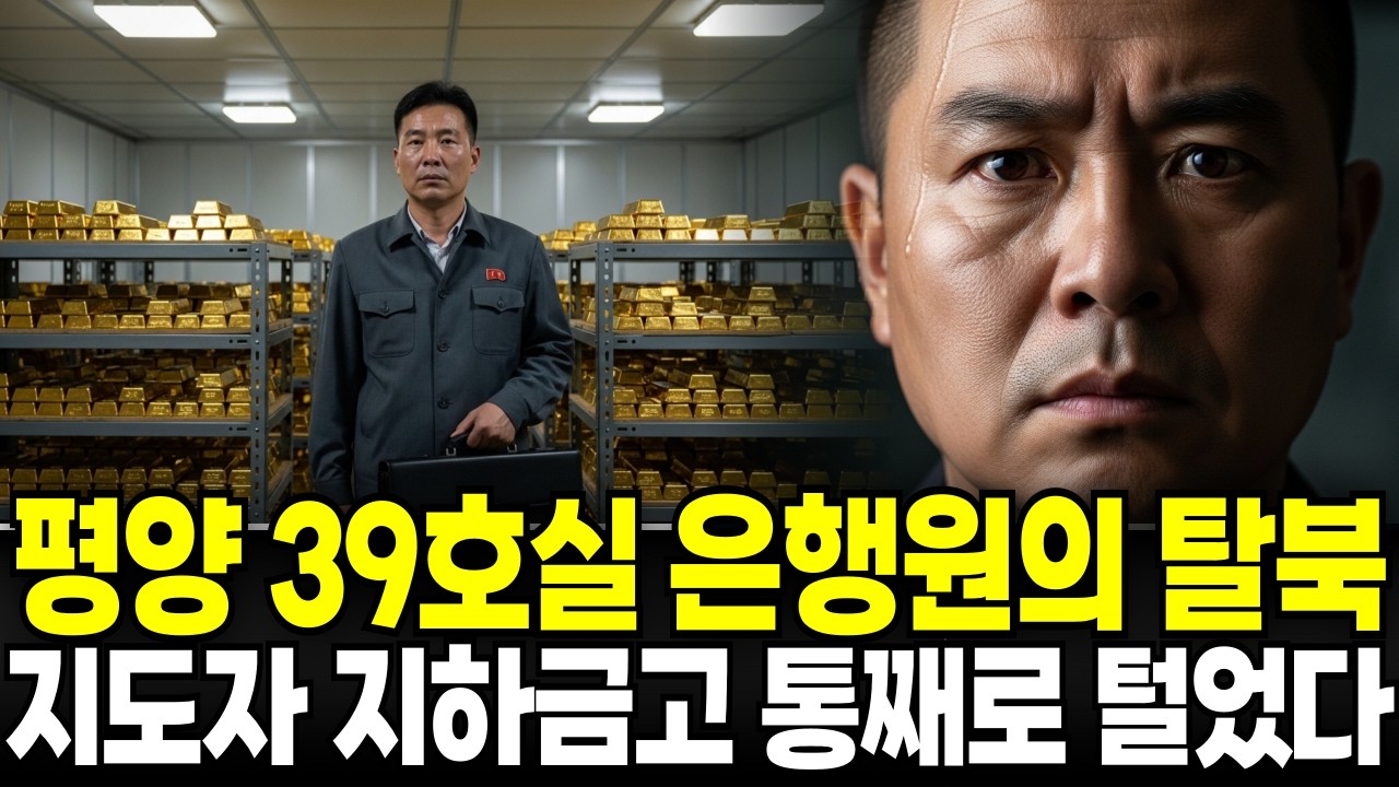 북한 지도자의 지하금고를 통째로 털었다 ! 39호실 은행원의 대반란